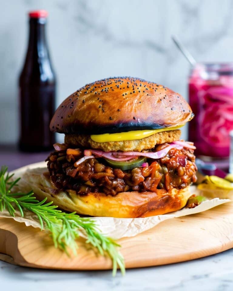 Homemade Tangy Lentil Sloppy Joes Recipe