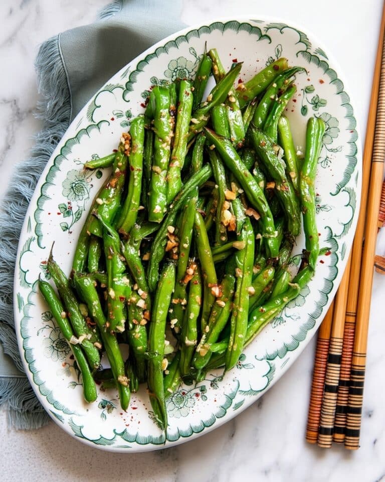 Chinese Garlic Green Beans Recipe