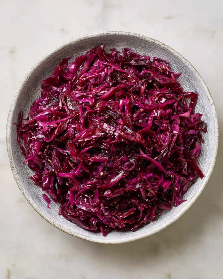 Balsamic Braised Red Cabbage Recipe