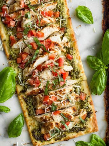 Healthy Flatbread Pizzas Recipe