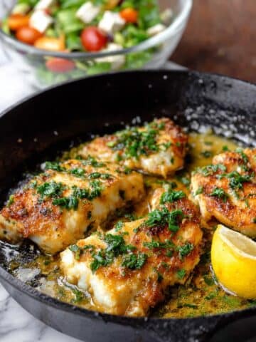 Baked Cod with Lemon, Garlic, and Spices Recipe