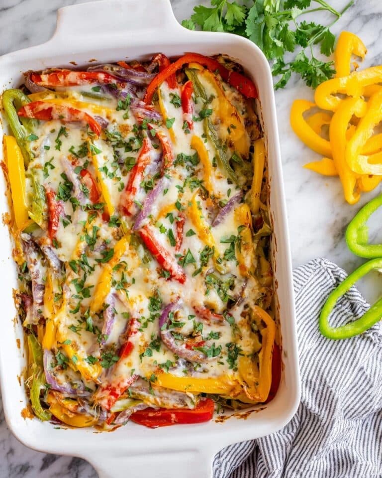 Chicken Fajita Casserole Recipe