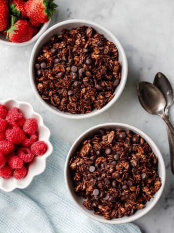 Triple Chocolate Crunch Granola Recipe