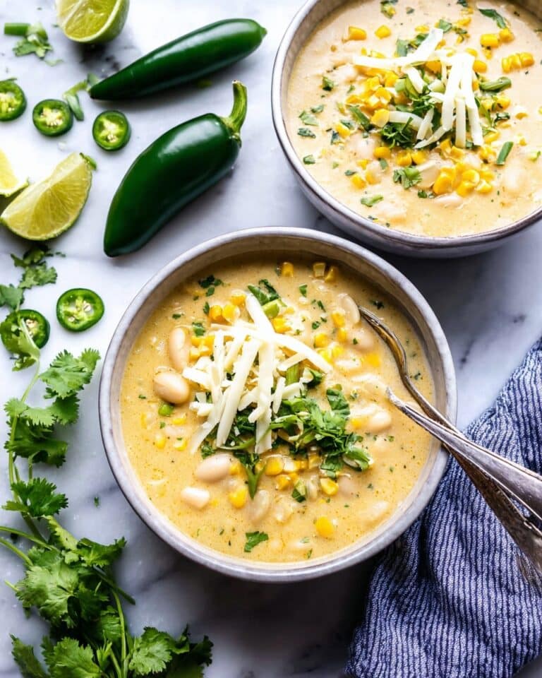 Creamy and Chunky Vegetarian Corn Chowder Recipe