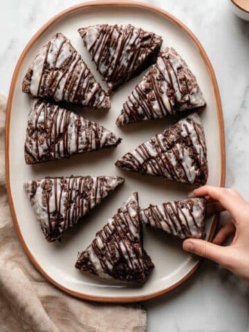 Triple Chocolate Scones Recipe