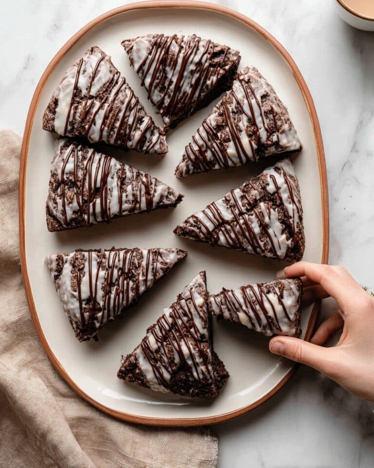 Triple Chocolate Scones Recipe