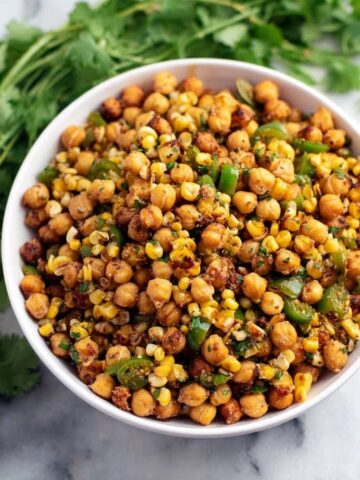 Roasted Corn and Chickpea Salad Recipe