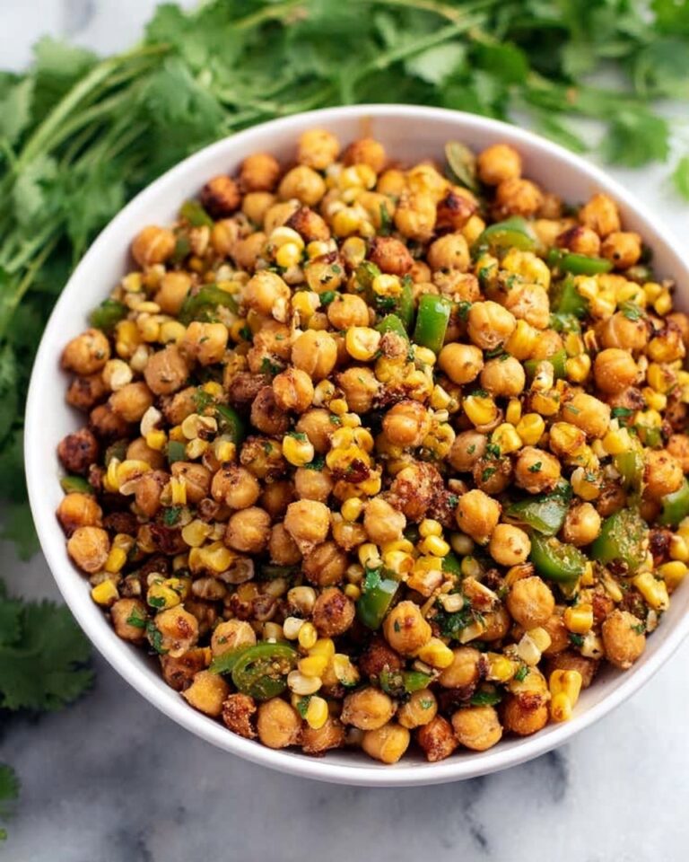 Roasted Corn and Chickpea Salad Recipe