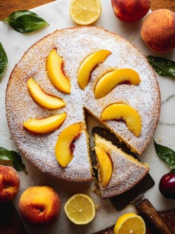 Peach Cake Recipe
