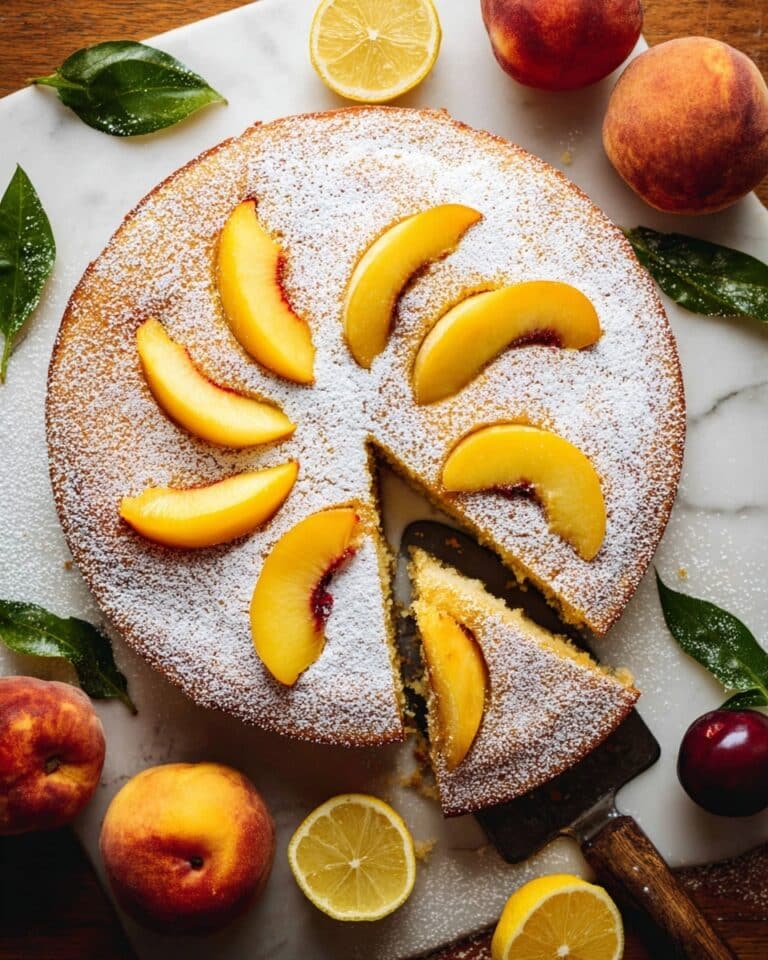 Peach Cake Recipe