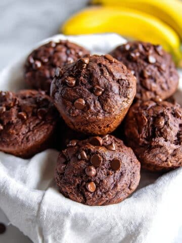 Homemade Chocolate Banana Muffins Recipe