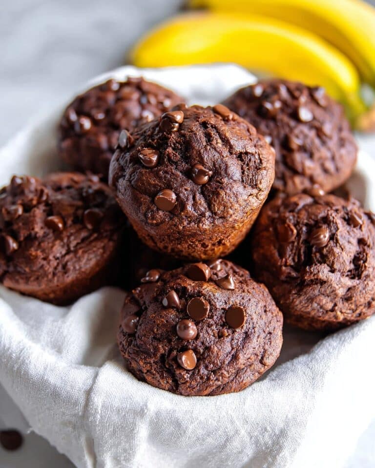 Homemade Chocolate Banana Muffins Recipe
