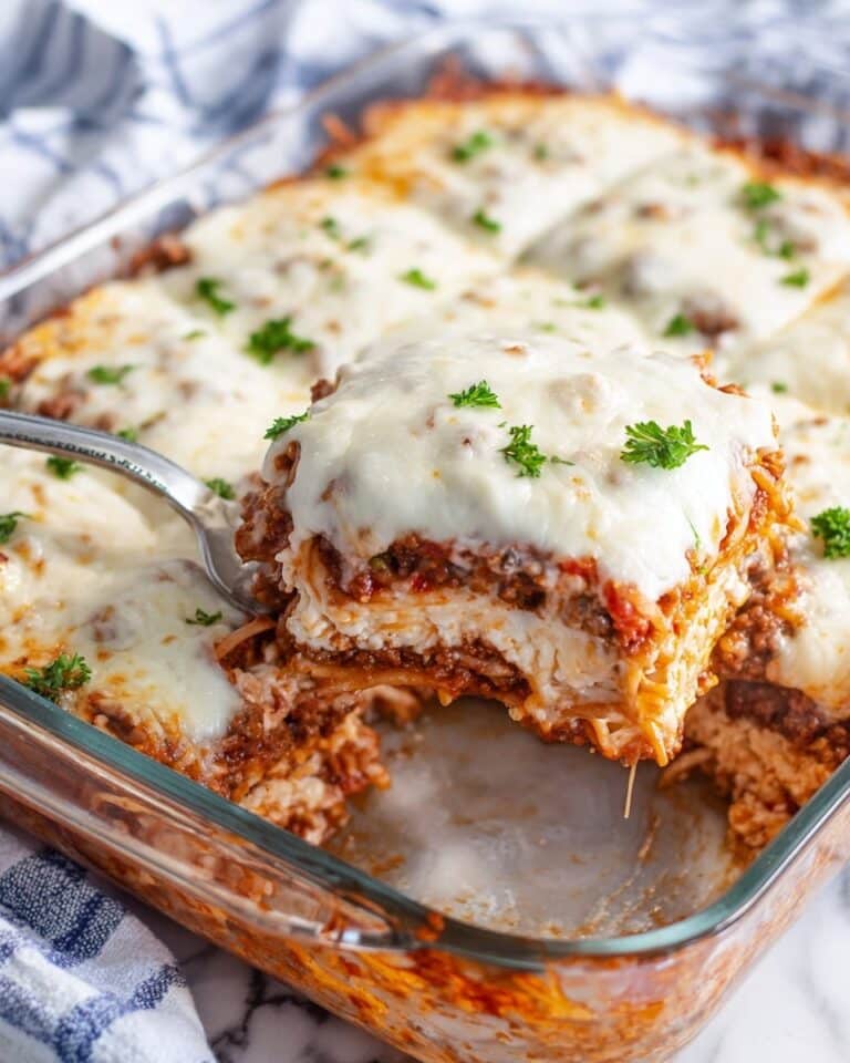 Million Dollar Baked Spaghetti Recipe