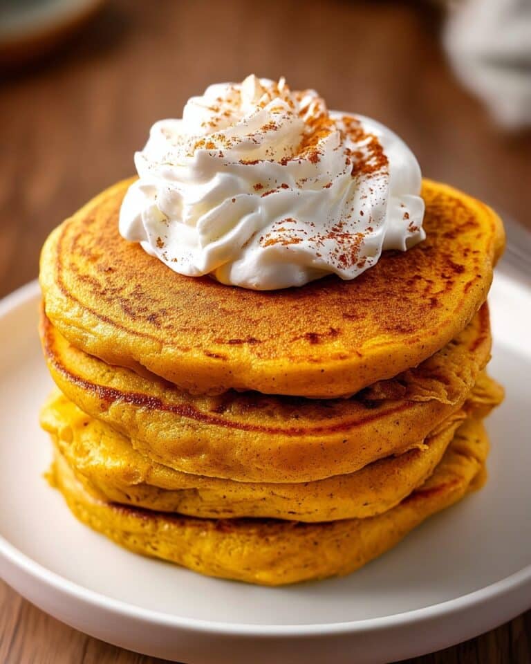 Fluffy Pumpkin Pancakes Recipe