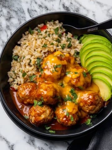 Slow Cooker Enchilada Meatballs Recipe