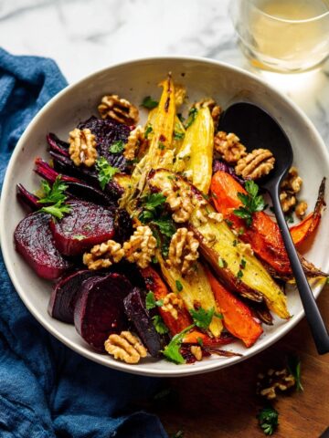 Roasted Beets and Carrots with Toasted Cumin Vinaigrette Recipe