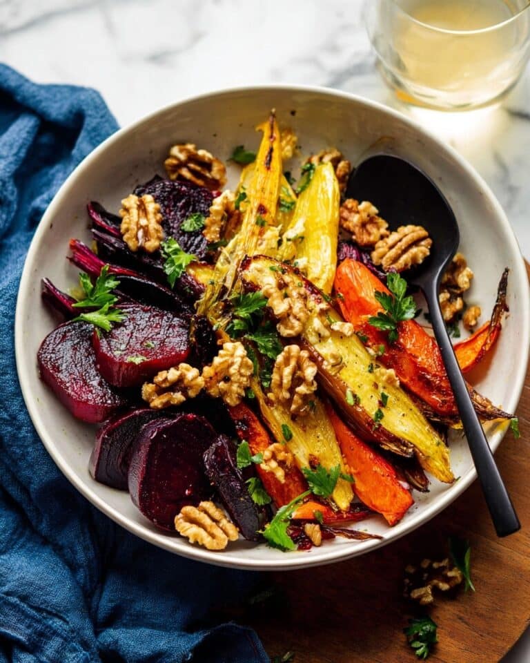 Roasted Beets and Carrots with Toasted Cumin Vinaigrette Recipe
