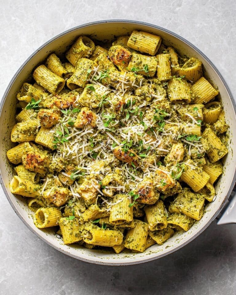 Chicken and Pesto Pasta Recipe