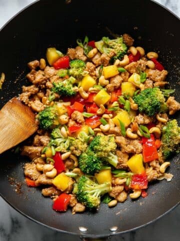 Cashew Pineapple Chicken Stir Fry Recipe