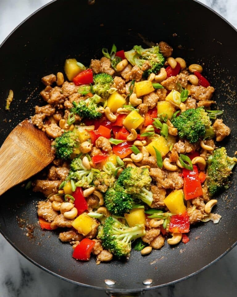 Cashew Pineapple Chicken Stir Fry Recipe
