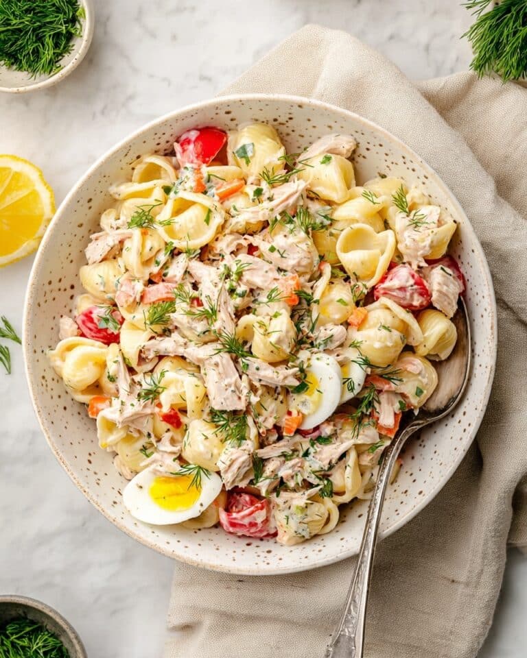High-Protein Tuna Pasta Salad Recipe