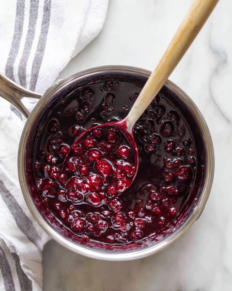 Simple Blueberry Compote Recipe