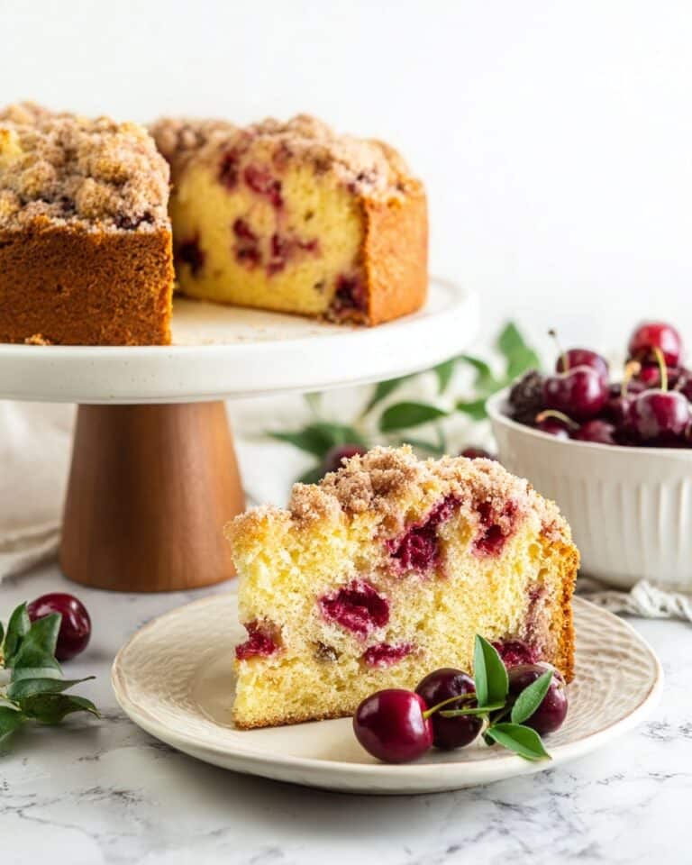 Cherry Coffee Cake Recipe