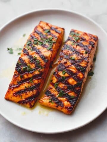 Cajun Honey Butter Grilled Salmon Recipe