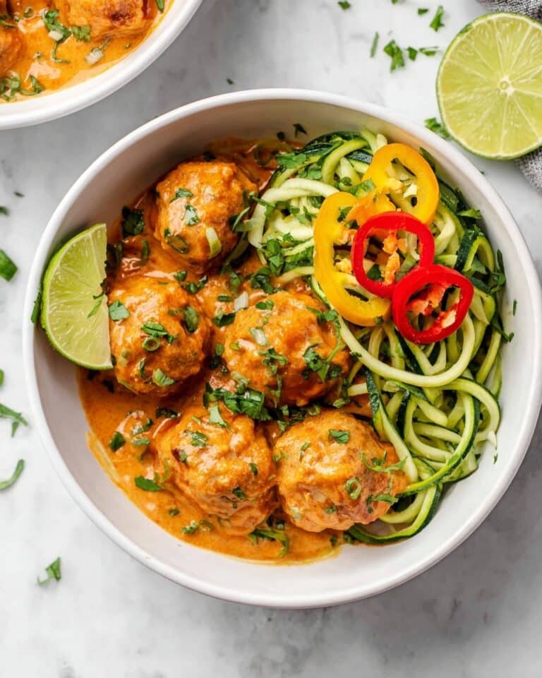 Coconut Curry Meatballs Recipe