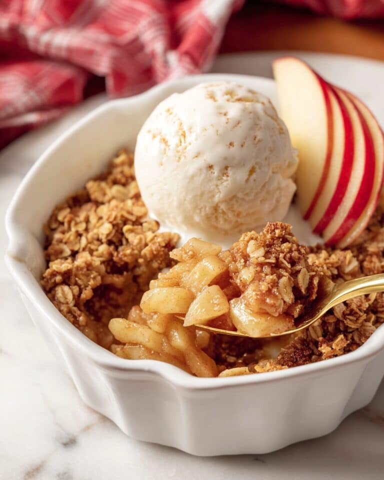 Mini Apple Crisp for One Recipe