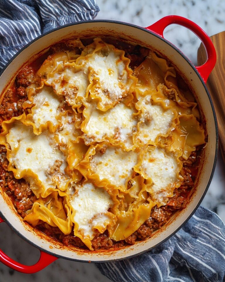 Lazy Skillet Lasagna Recipe