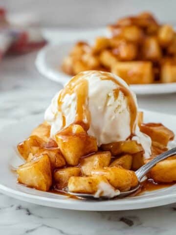 Air Fryer Cinnamon Maple Apples Recipe