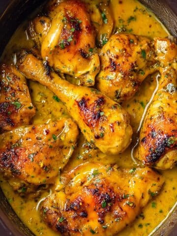 Slow Cooker Maple Dijon Chicken Drumsticks Recipe