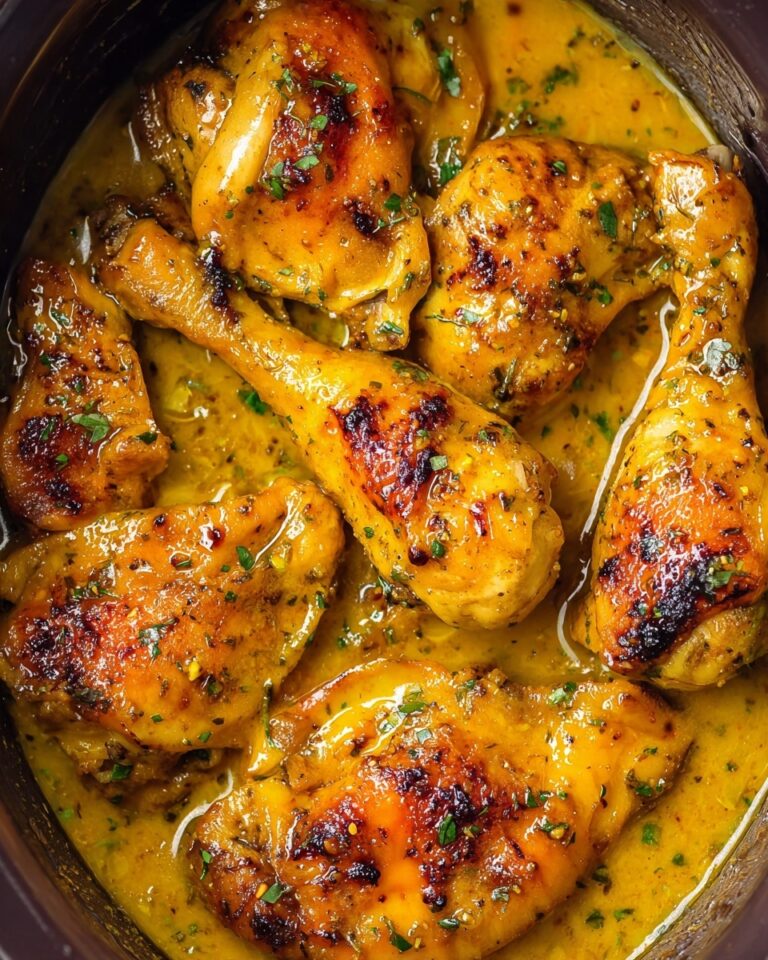 Slow Cooker Maple Dijon Chicken Drumsticks Recipe