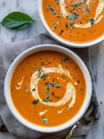 Creamy Roasted Tomato Bisque Recipe