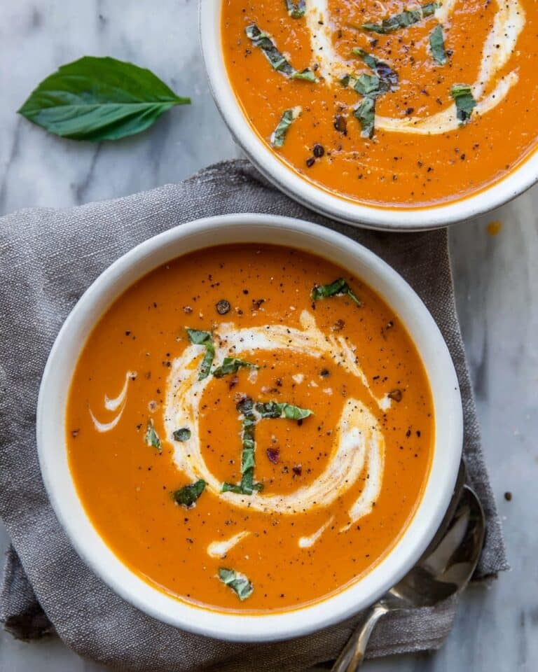 Creamy Roasted Tomato Bisque Recipe