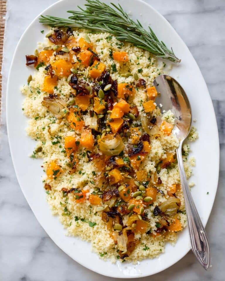 Bulgur Salad with Roasted Butternut Squash, Leeks, and Pumpkin Seeds Recipe