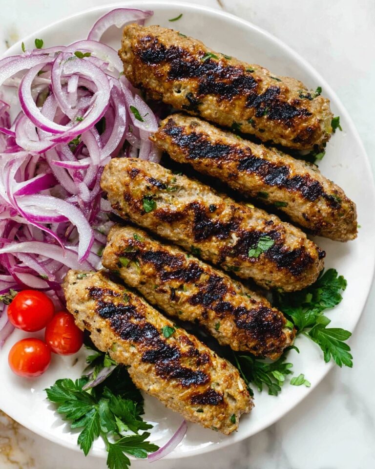 20-Minute Chicken Kofta Kebab (Grilled or Pan-Fried) Recipe