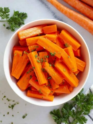 Slow Cooker Carrots with Brown Sugar and Garlic Recipe