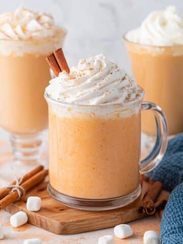 Pumpkin Spice White Hot Chocolate Recipe