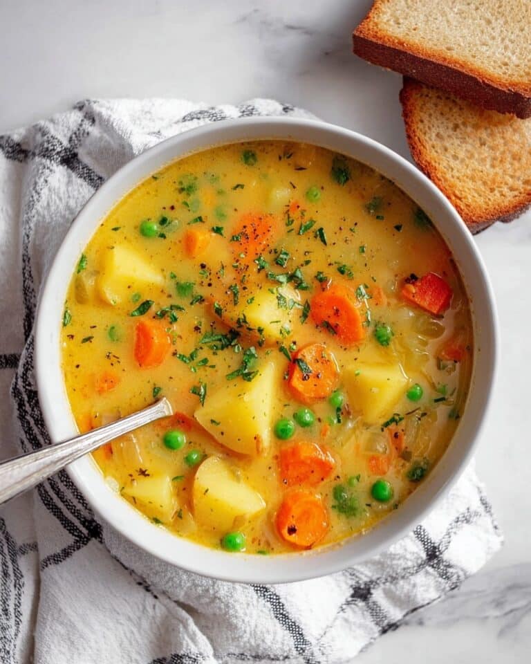 Creamy Vegetarian Vegetable Soup Recipe