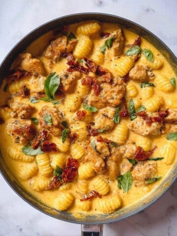 Chicken and Gnocchi in Creamy Butternut Squash Sauce Recipe