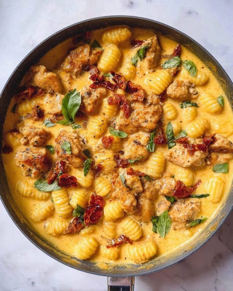 Chicken and Gnocchi in Creamy Butternut Squash Sauce Recipe
