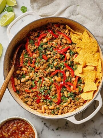 Pepper and Ground Turkey Fajita Skillet Recipe