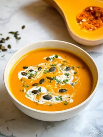 Creamy Roasted Butternut Squash Soup Recipe