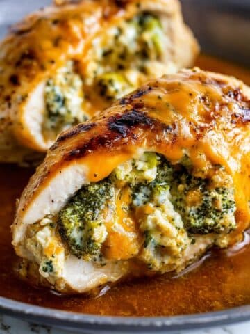 Broccoli and Cheese Stuffed Chicken Breast Recipe
