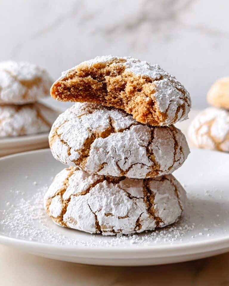 Pumpkin Cake Mix Crinkle Cookies Recipe