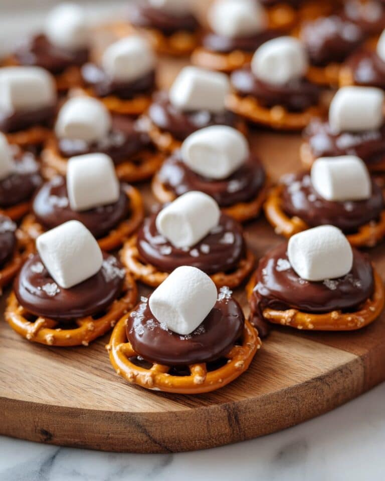 S'mores Pretzel Bites Recipe