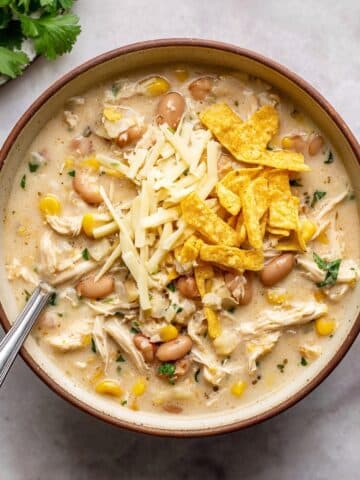 Slow Cooker White Chicken Chili Recipe