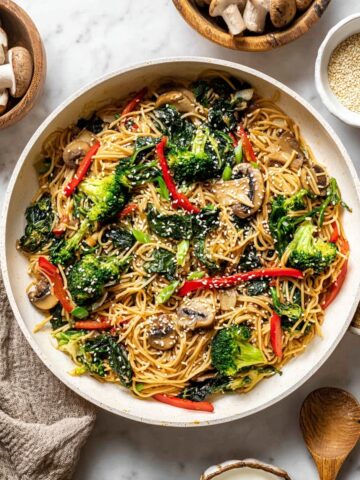 Vegan Lo Mein Noodles Recipe